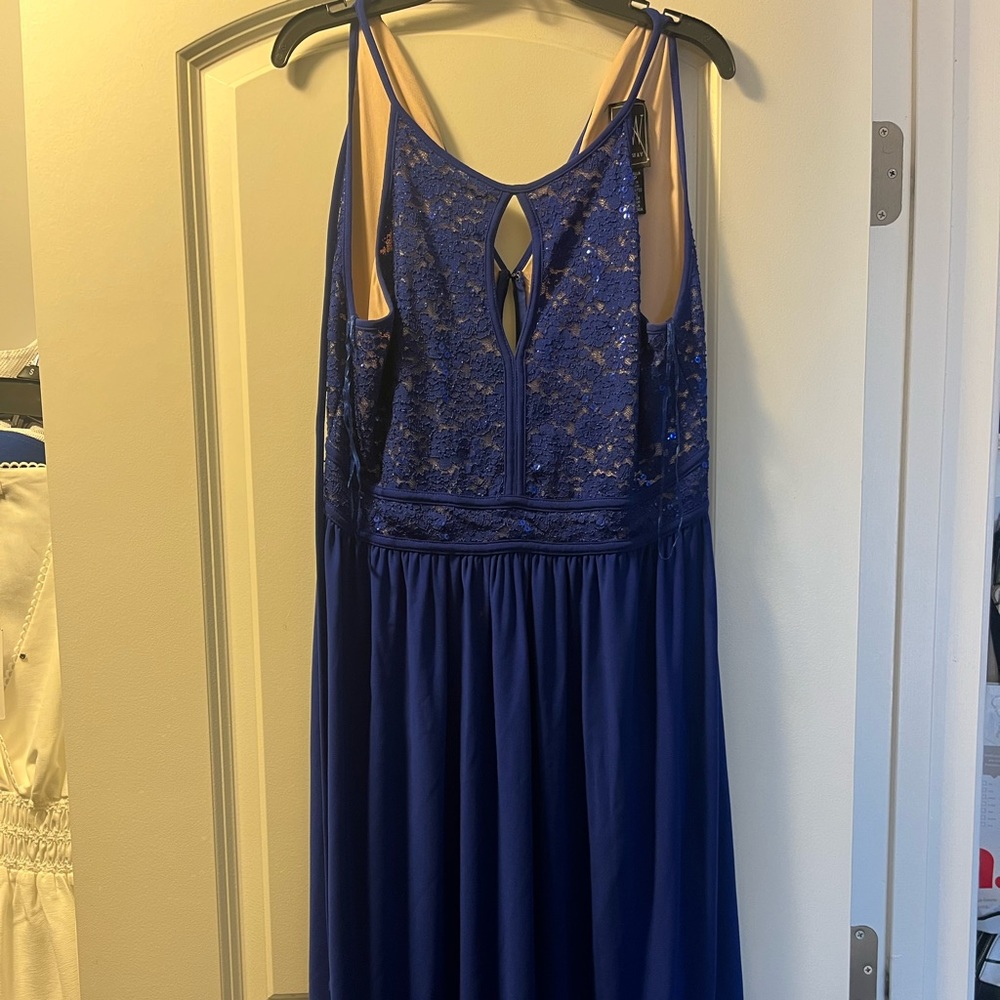 Blue Long Formal Dress- WORN ONCE